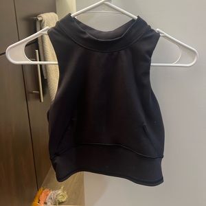 Cropped lululemon tank top